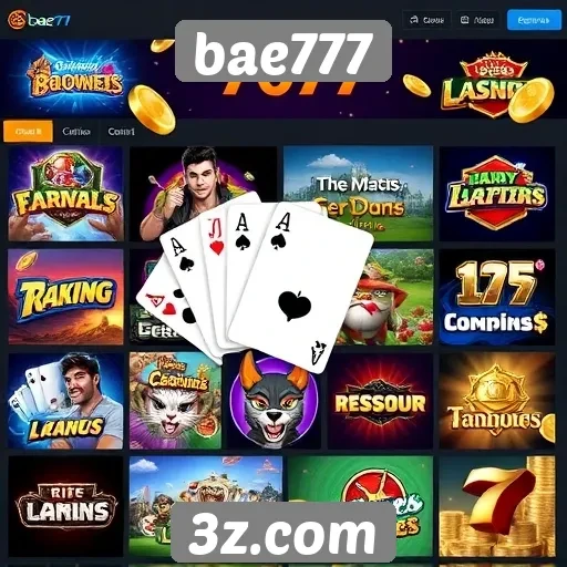 Explorando a variedade de jogos no site bae777