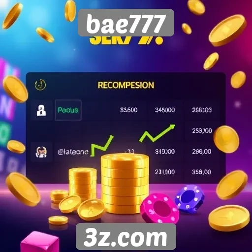 Como funciona o sistema de recompensas no bae777
